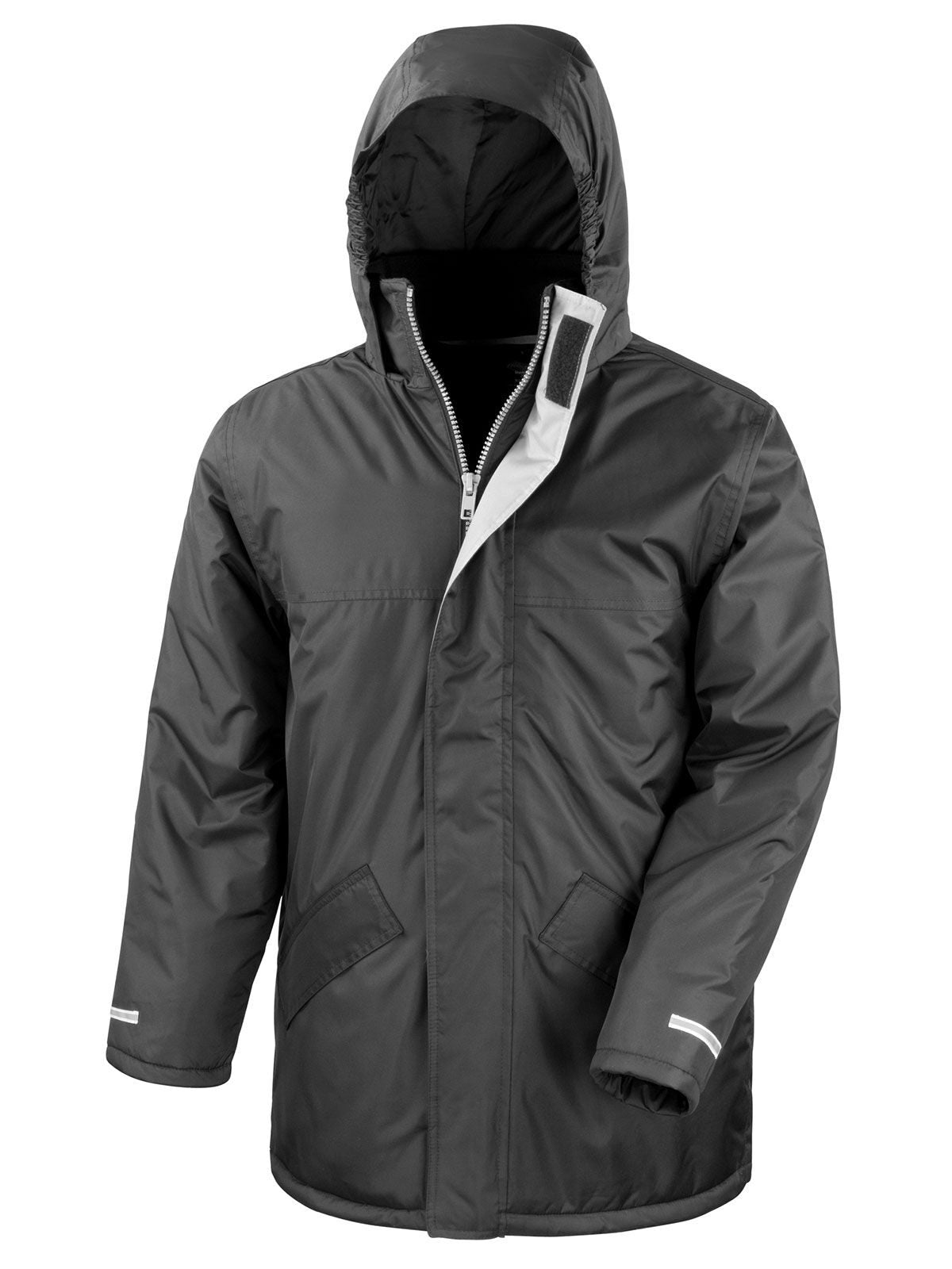 Winter Parka Jacke – Result – Farbe Schwarz – individuell veredelbar