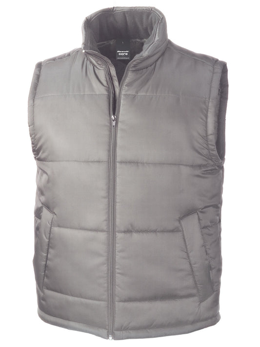 Bodywarmer Jacke – Result – Farbe Grau – individuell veredelbar
