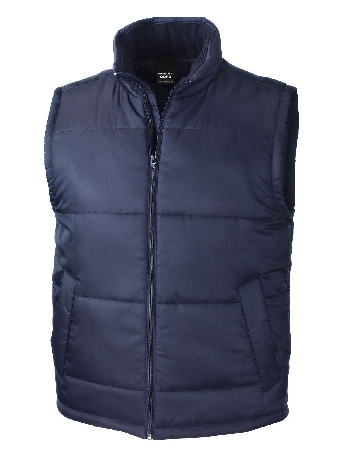 Bodywarmer Jacke – Result – Farbe Navy – individuell veredelbar