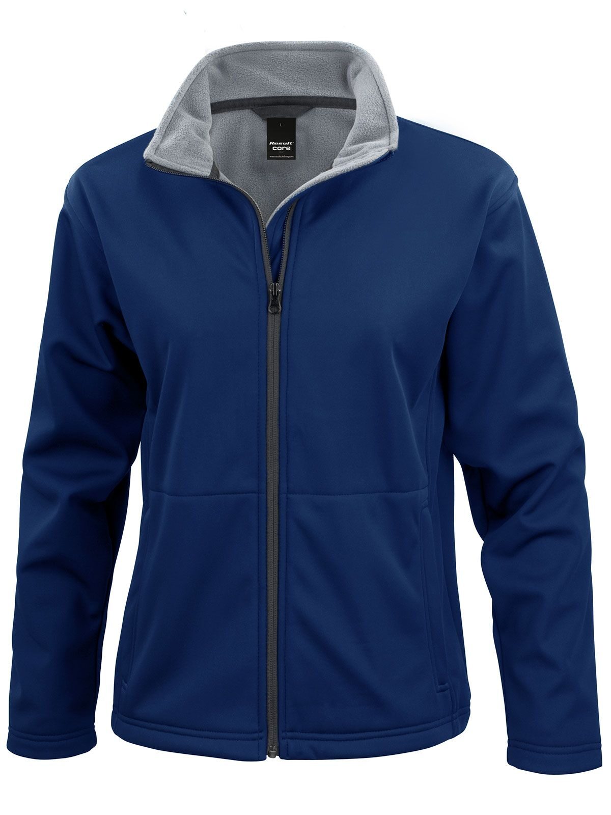 Softshell Jacket Damen – Result – Farbe Navy – individuell veredelbar