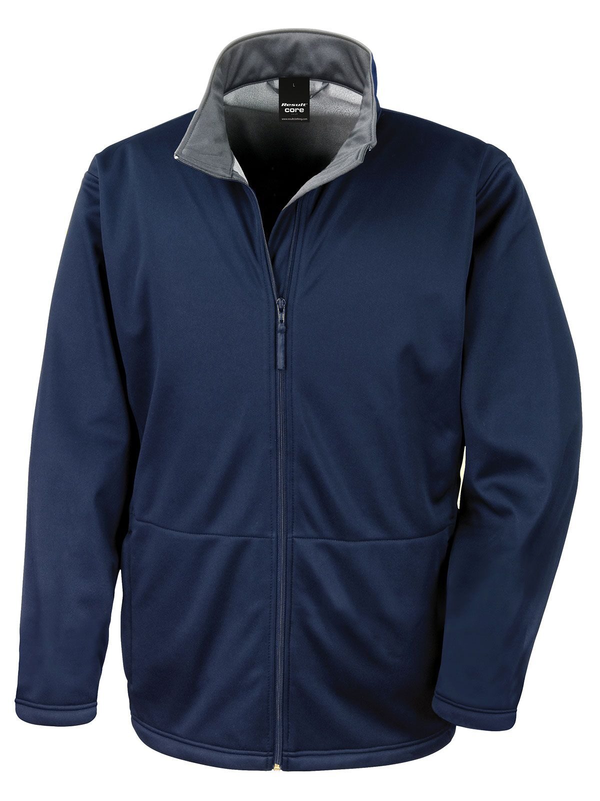 Softshell Jacket – Result – Farbe Navy – individuell veredelbar