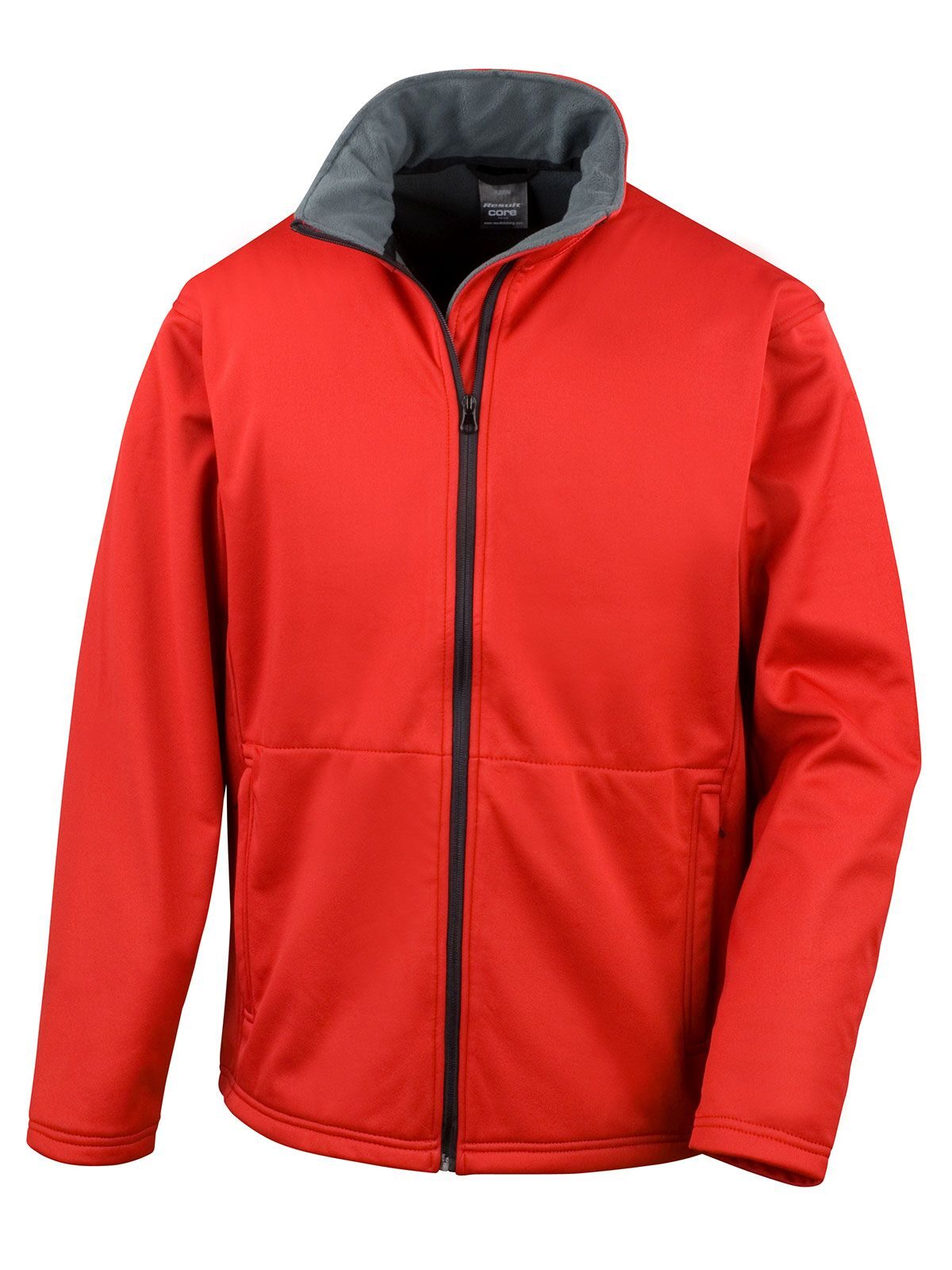 Softshell Jacket – Result – Farbe Rot – individuell veredelbar