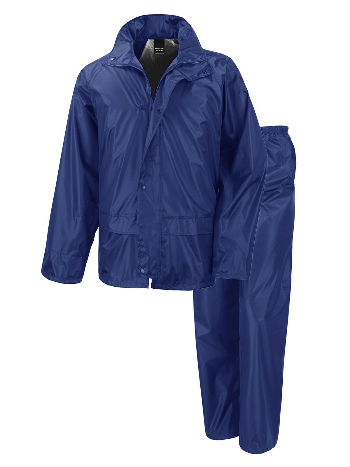 Rain Suit Herren Jacke – Result – Farbe Royalblau – individuell veredelbar
