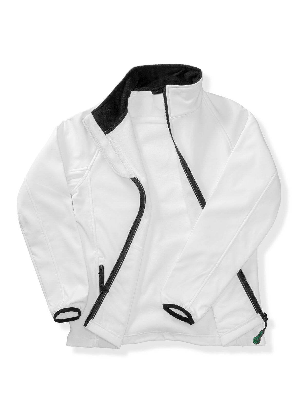 Printable Softshell Damen – Result – Farbe white-black – individuell veredelbar