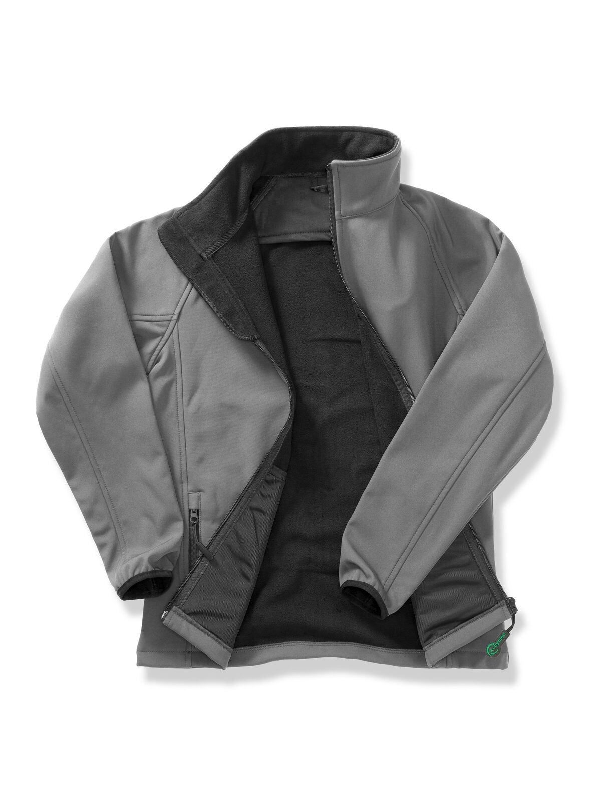Printable Softshell Herren – Result – Farbe charcoal/black – individuell veredelbar