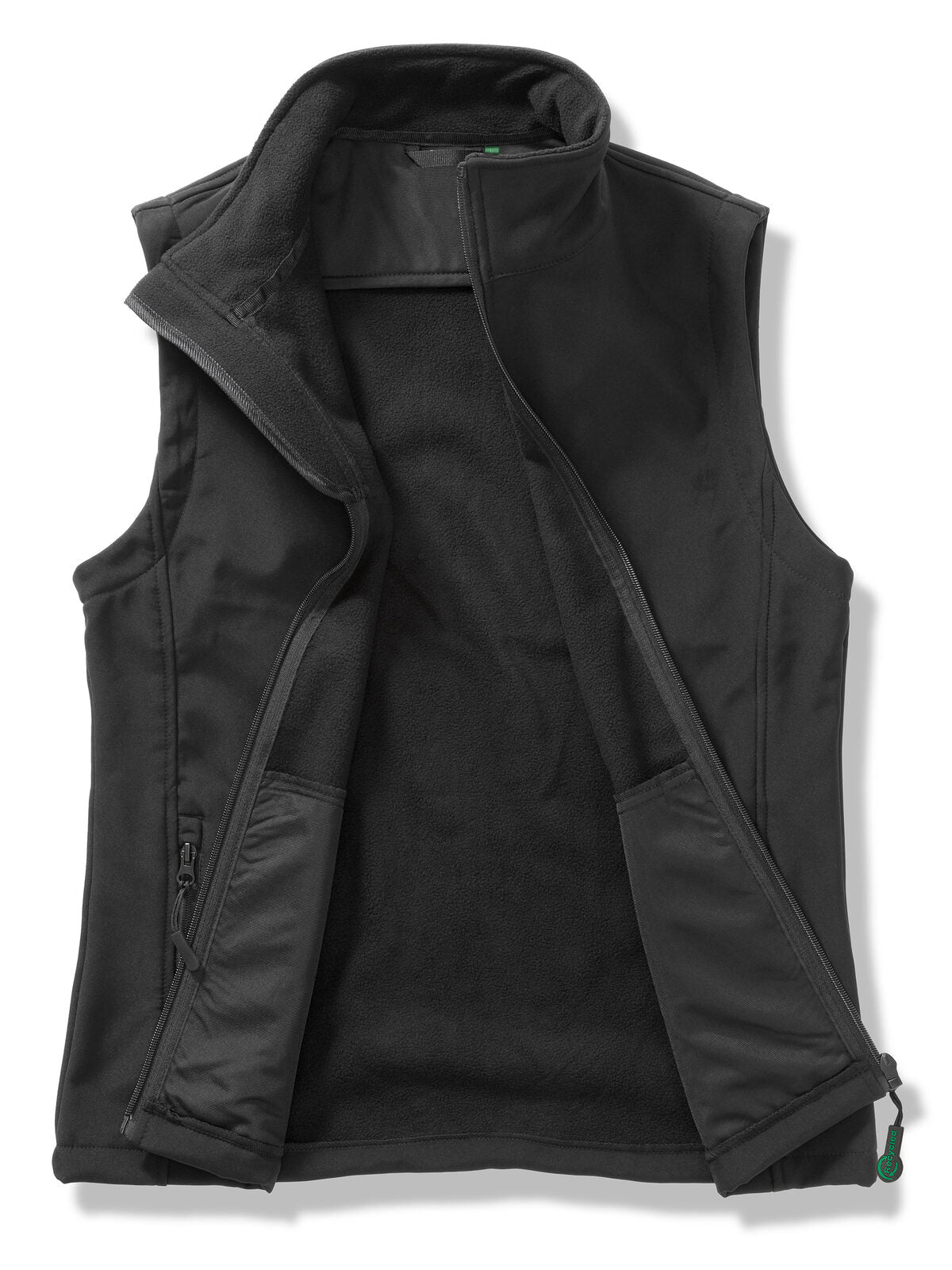 Printable Softshell Bodywarmer Damen – Result – Farbe black/black – individuell veredelbar