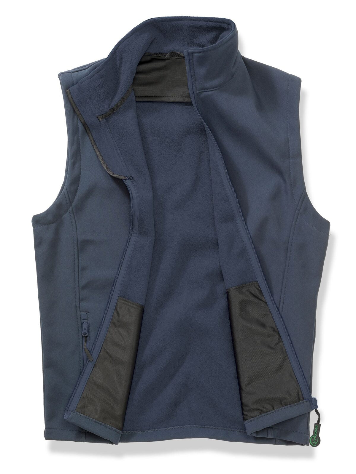 Softshell bodywarmer stampabile Herren – Result – Farbe navy/navy – individuell veredelbar
