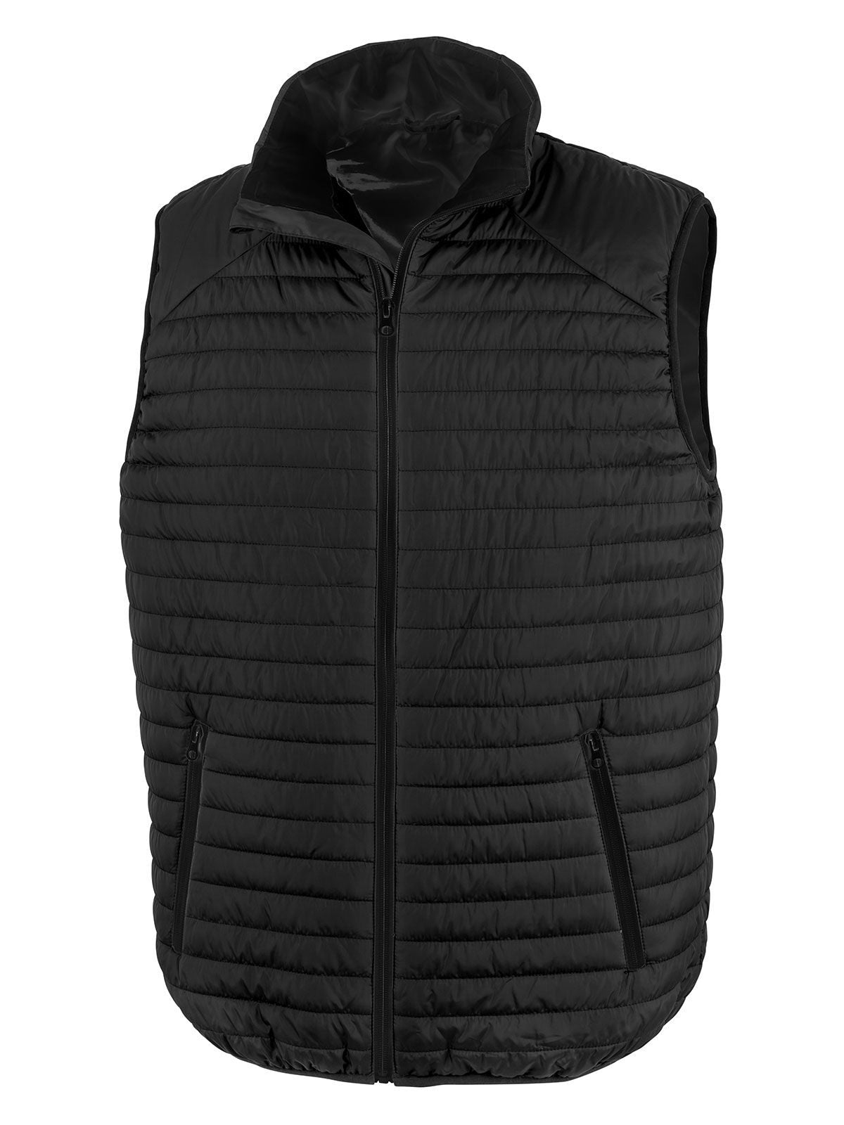 Thermoquilt Gilet Herren Jacke – Result – Farbe black/black – individuell veredelbar