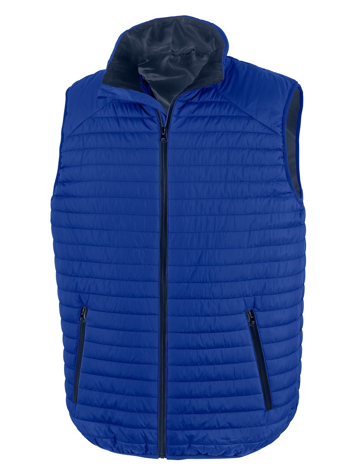 Thermoquilt Gilet Herren Jacke – Result – Farbe royal blue-navy – individuell veredelbar