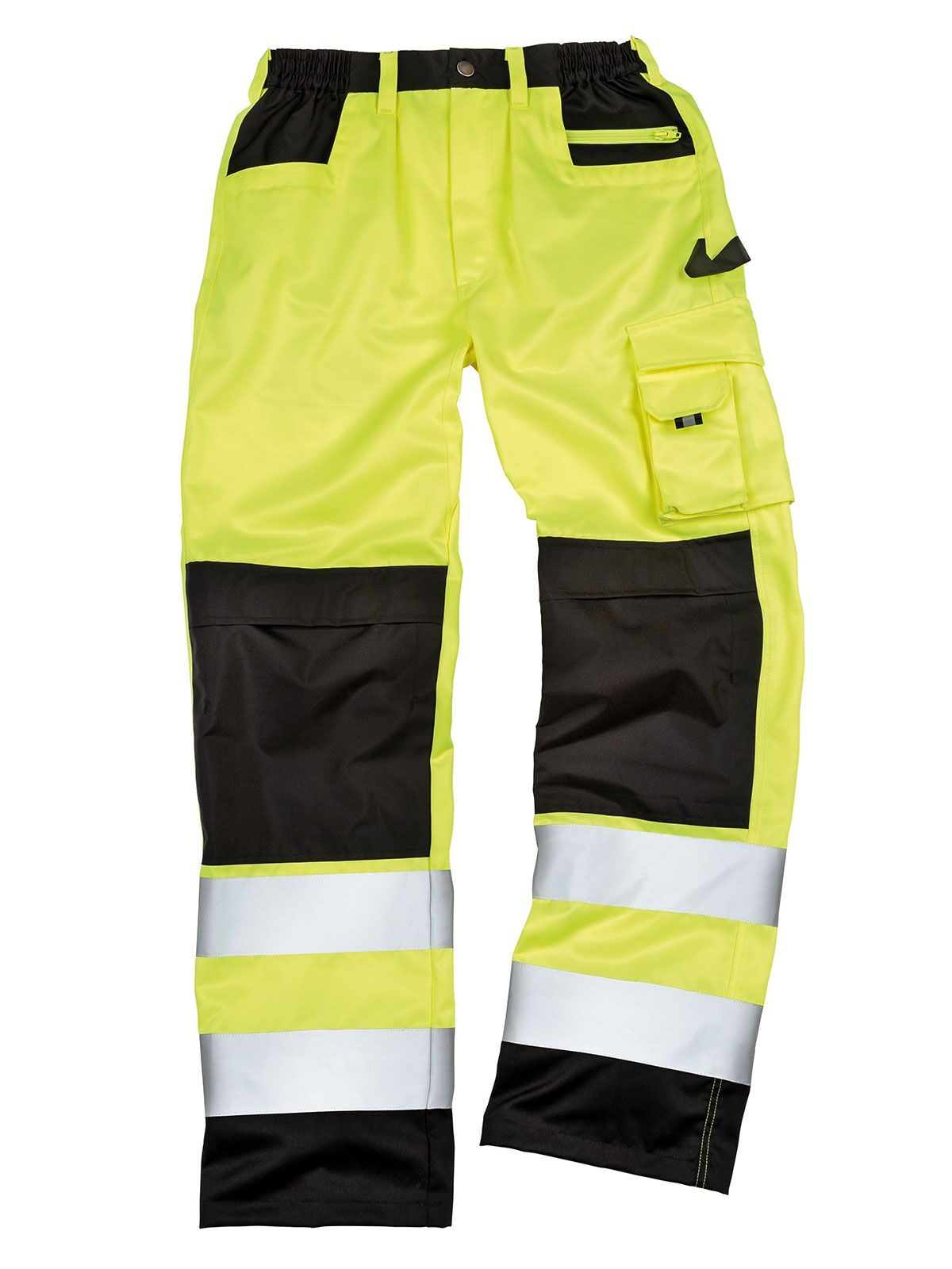 Safety Cargo Trousers Herren Hose / Rock – Result – Farbe fluorescent yellow – individuell veredelbar