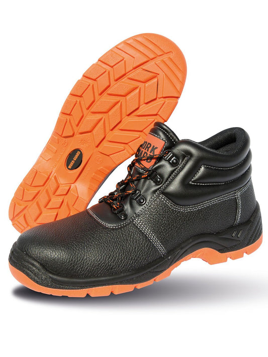 Defence Safety Boot Herren Schuhe – Result – Farbe Schwarz – individuell veredelbar