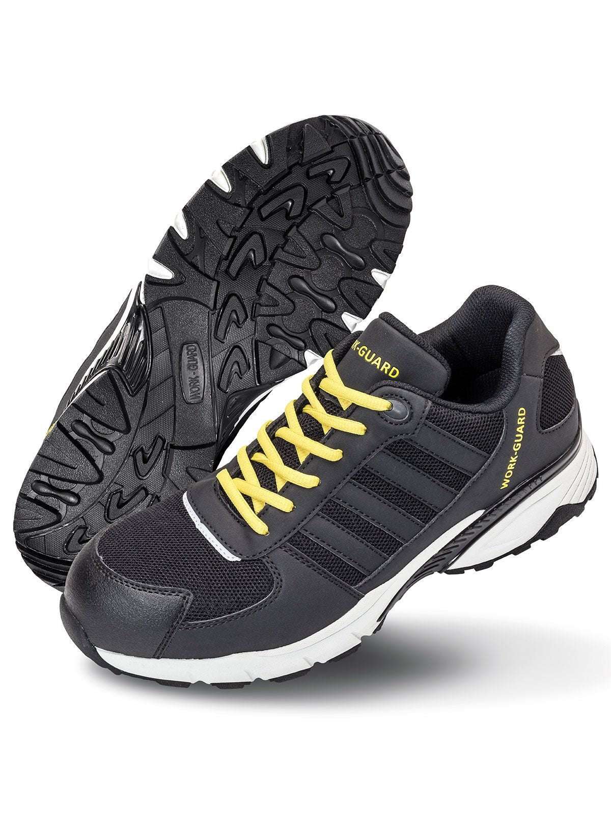 Lightweight Safety Trainer Schuhe – Result – Farbe black/grey – individuell veredelbar