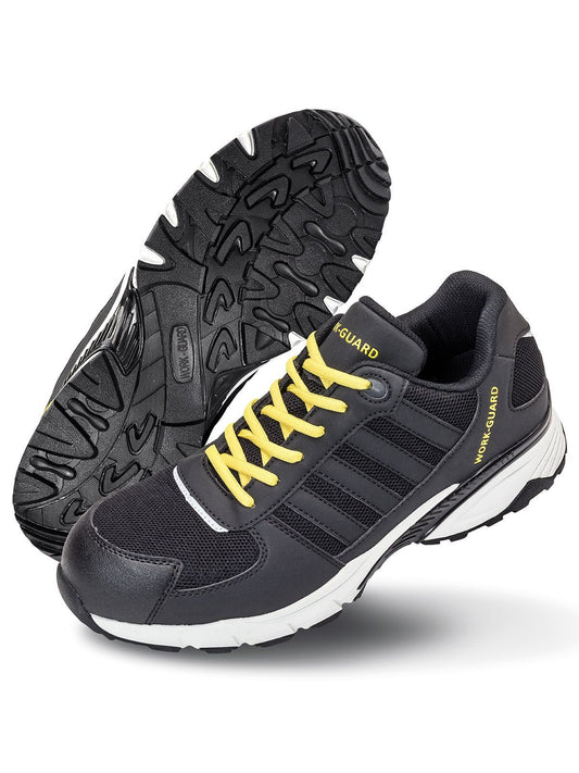 Lightweight Safety Trainer Schuhe – Result – Farbe black/grey – individuell veredelbar