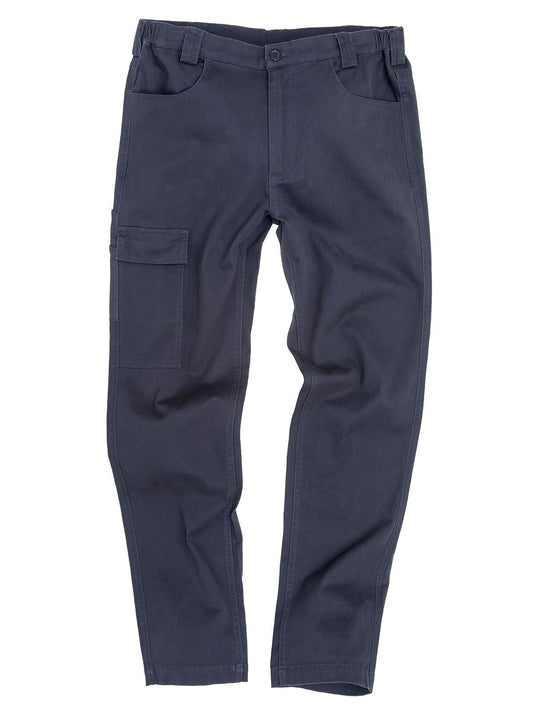Super Stretch Slim Chino Herren Hose / Rock – Result – Farbe Navy – individuell veredelbar