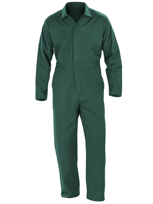 Recycled Action Overall With Zip Front Hose / Rock – Result – Farbe bottle green – individuell veredelbar