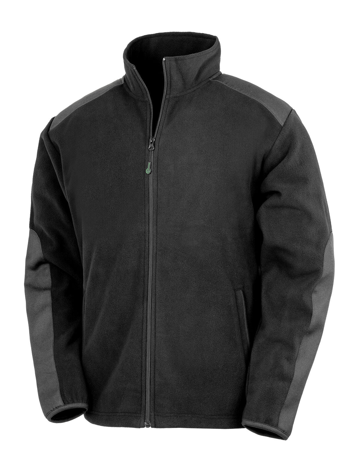 Recycled Heavy Duty Microfleece Herren – Result – Farbe Schwarz – individuell veredelbar