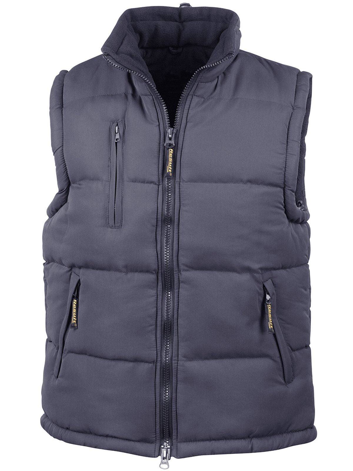 Ultra padded Bodywarmer Herren Jacke – Result – Farbe Navy – individuell veredelbar
