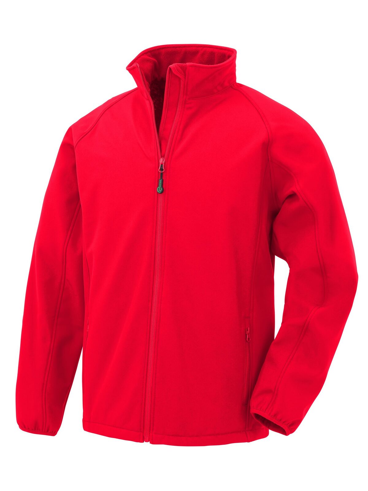 Recycled 2 Layer Printable Softshell Jacket Herren – Result – Farbe Rot – individuell veredelbar