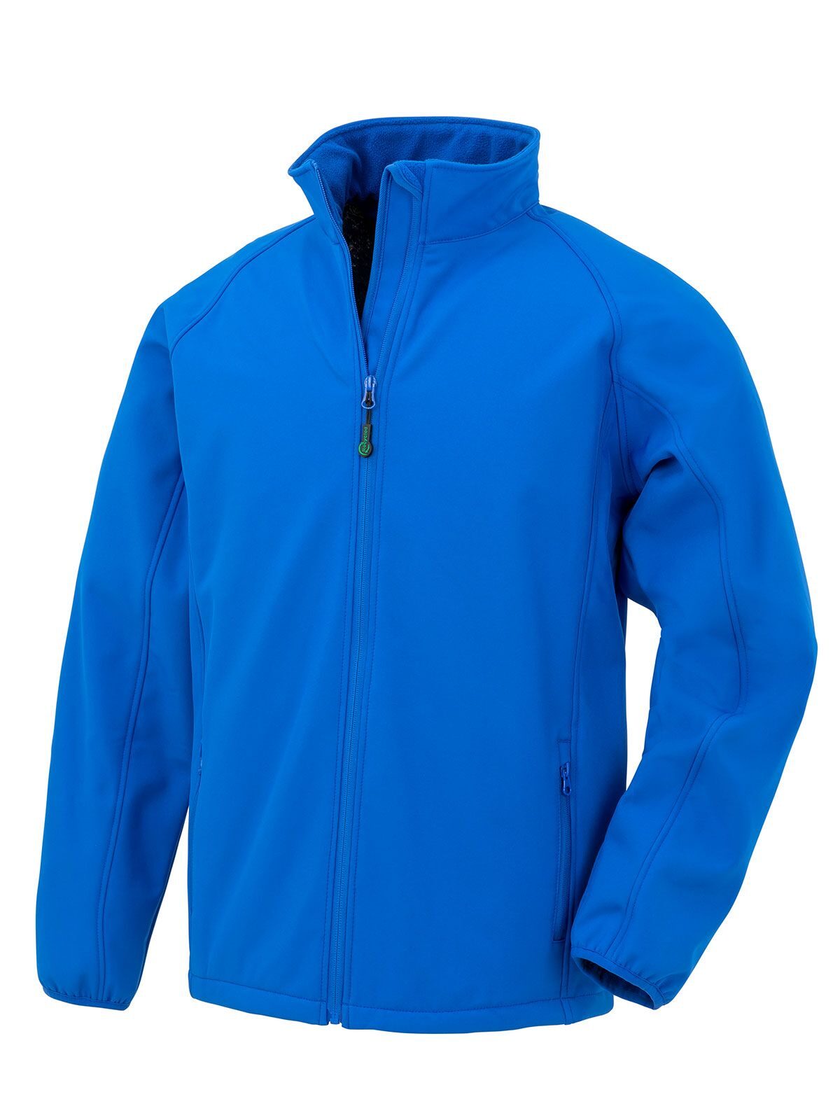 Recycled 2 Layer Printable Softshell Jacket Herren – Result – Farbe Royalblau – individuell veredelbar