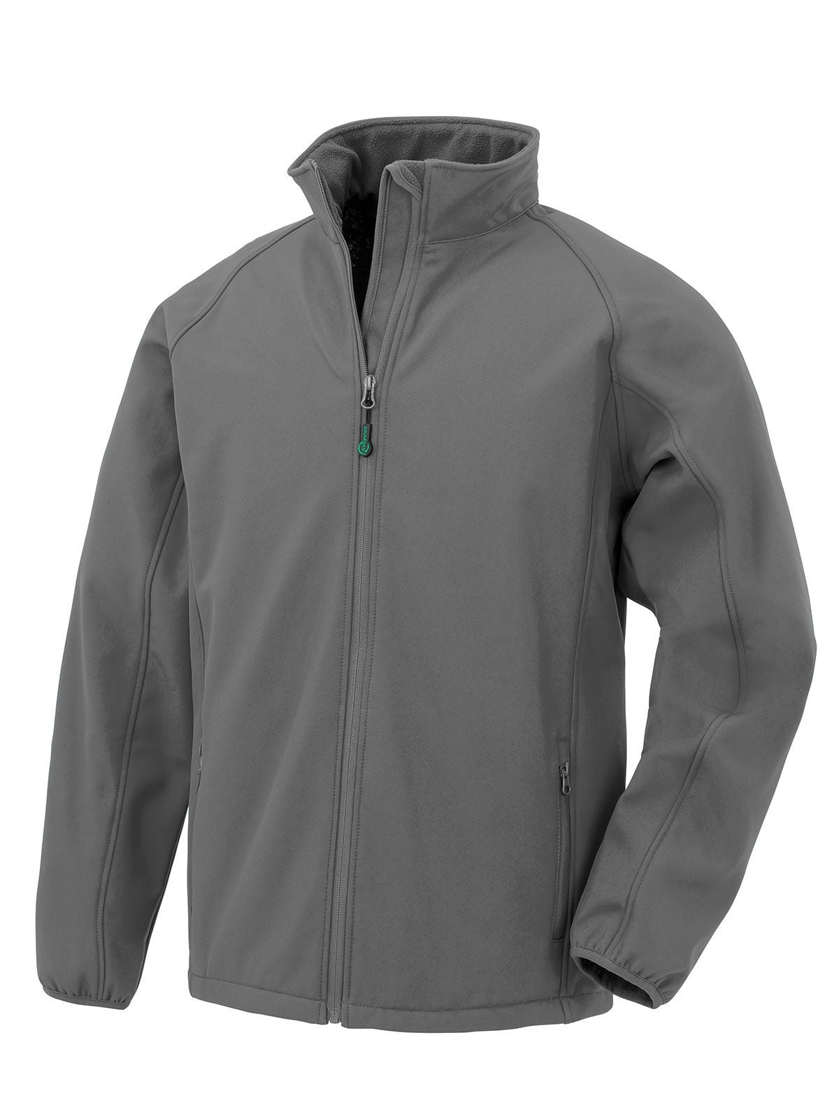 Recycled 2 Layer Printable Softshell Jacket Herren – Result – Farbe workguard grey – individuell veredelbar