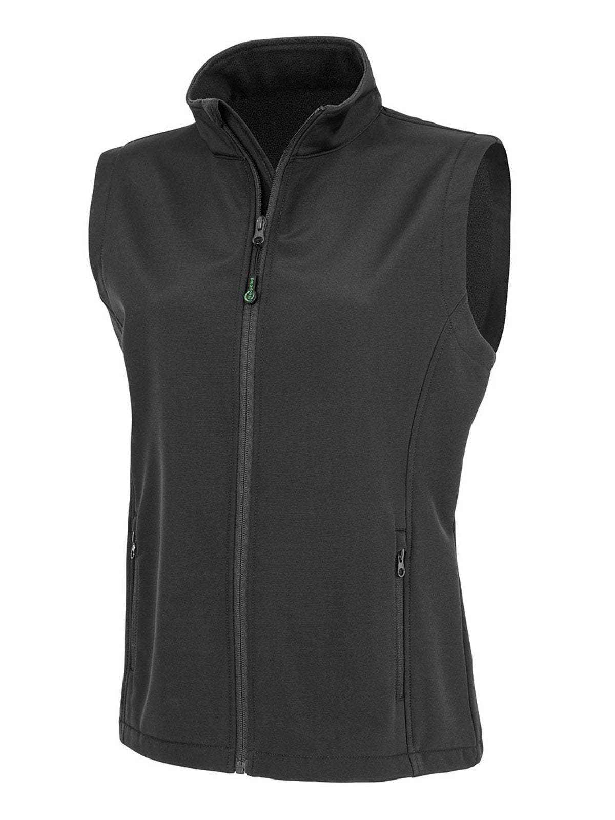Softshell 2 strati stampabile da donna Damen – Result – Farbe Schwarz – individuell veredelbar