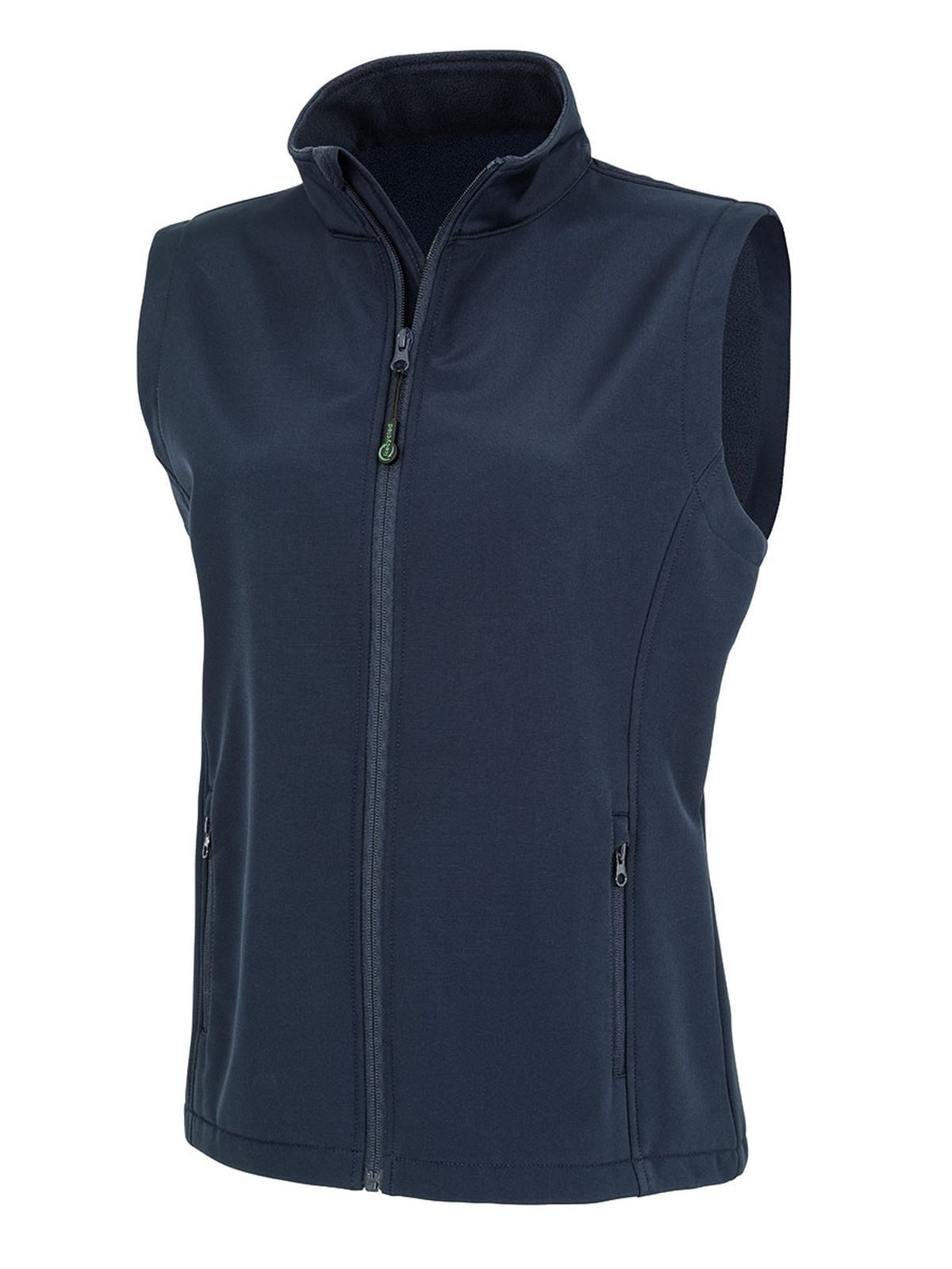 Softshell 2 strati stampabile da donna Damen – Result – Farbe Navy – individuell veredelbar