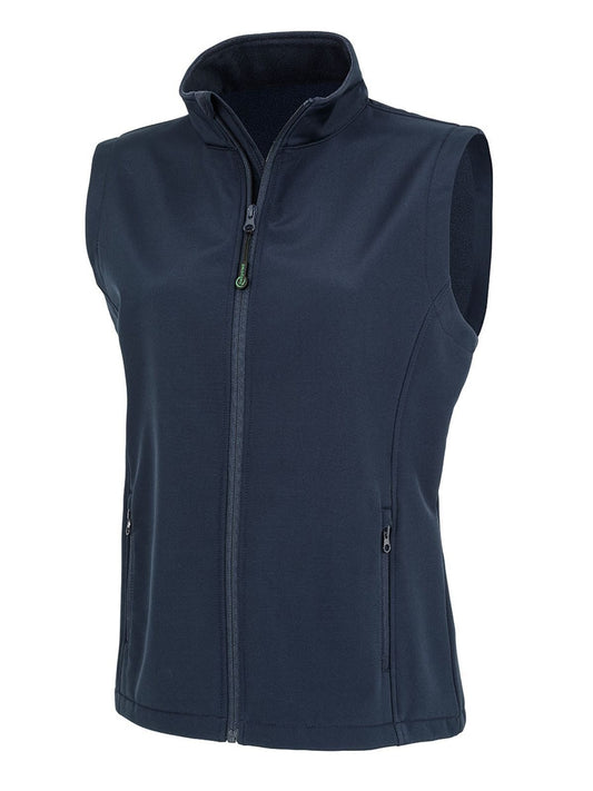 Softshell 2 strati stampabile da donna Damen – Result – Farbe Navy – individuell veredelbar