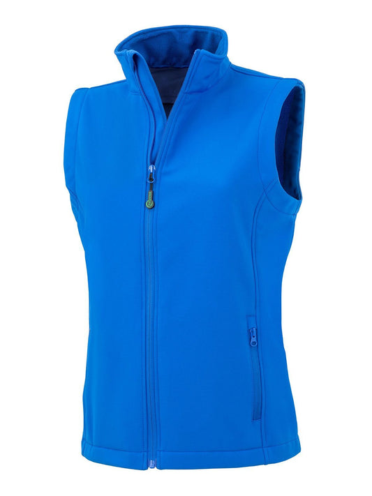 Softshell 2 strati stampabile da donna Damen – Result – Farbe Royalblau – individuell veredelbar