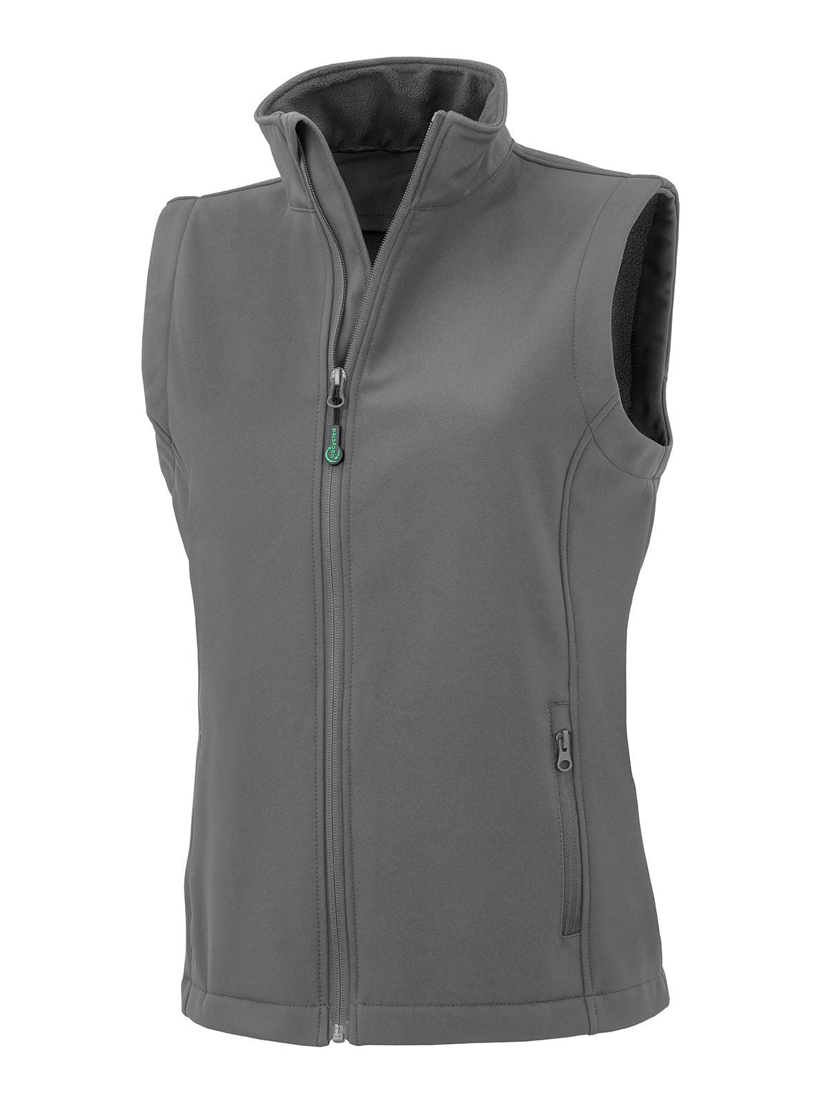 Softshell 2 strati stampabile da donna Damen – Result – Farbe workguard grey – individuell veredelbar