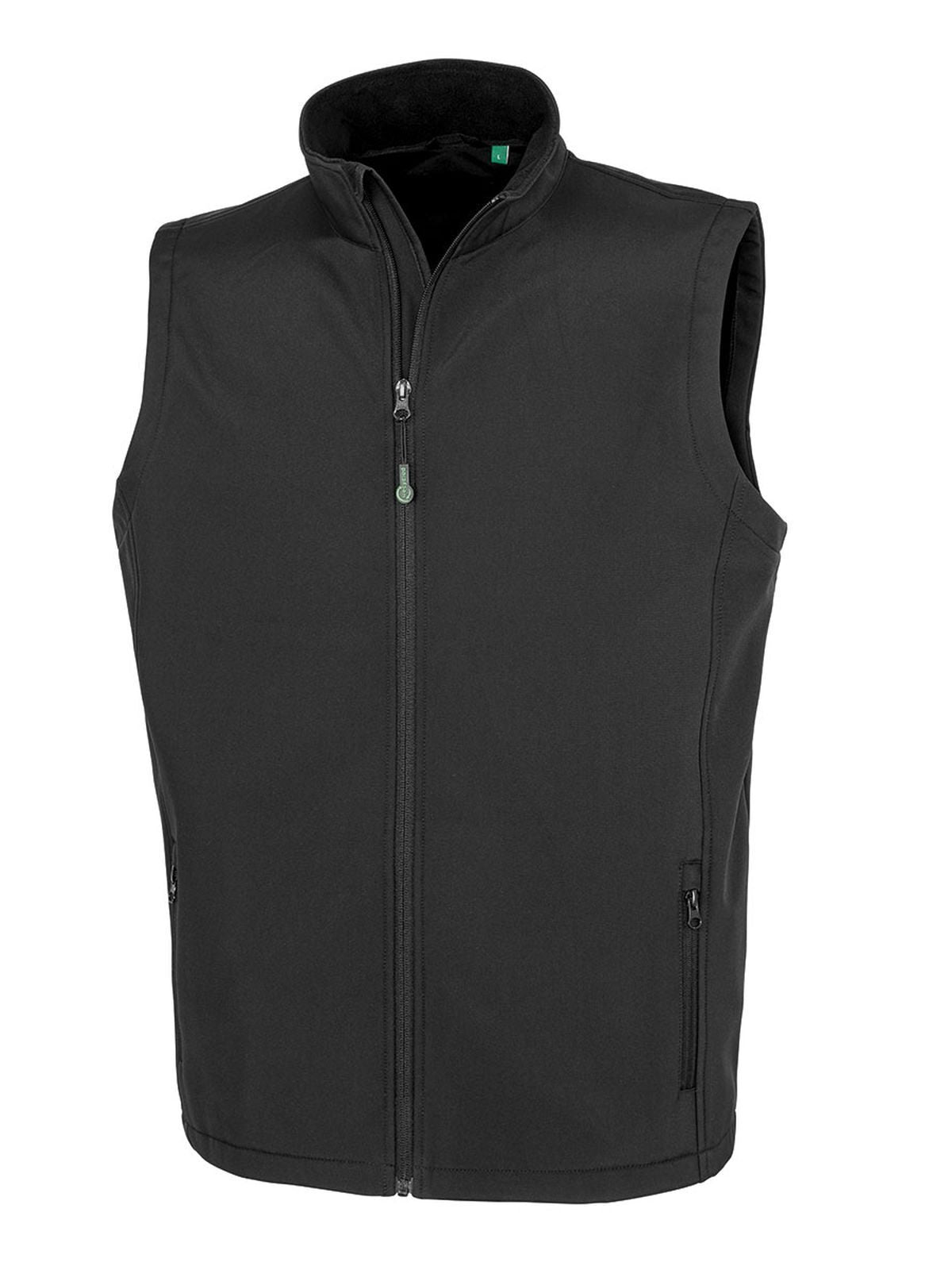Softshell 2 strati stampabile da uomo Herren – Result – Farbe Schwarz – individuell veredelbar