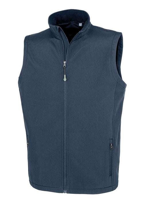 Softshell 2 strati stampabile da uomo Herren – Result – Farbe Navy – individuell veredelbar