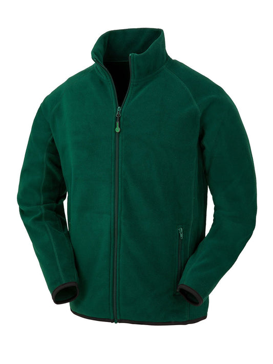 Recycled Fleece Polarthermic Jacket – Result – Farbe forest – individuell veredelbar