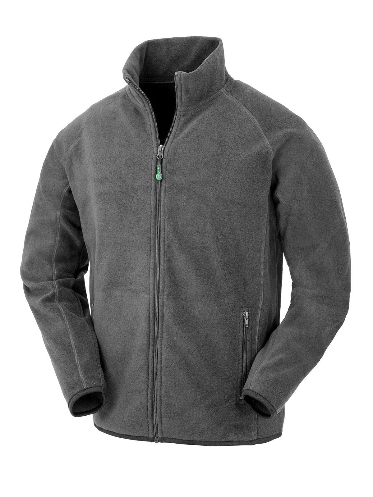 Recycled Fleece Polarthermic Jacket – Result – Farbe Grau – individuell veredelbar