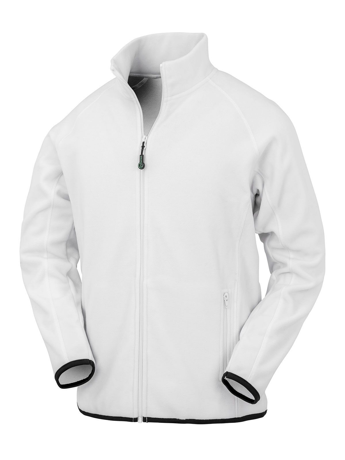 Recycled Fleece Polarthermic Jacket – Result – Farbe Weiß – individuell veredelbar