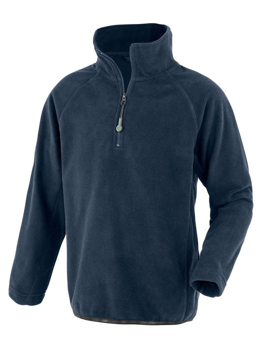 Junior Recycled Microfleece Top Kinder – Result – Farbe Navy – individuell veredelbar