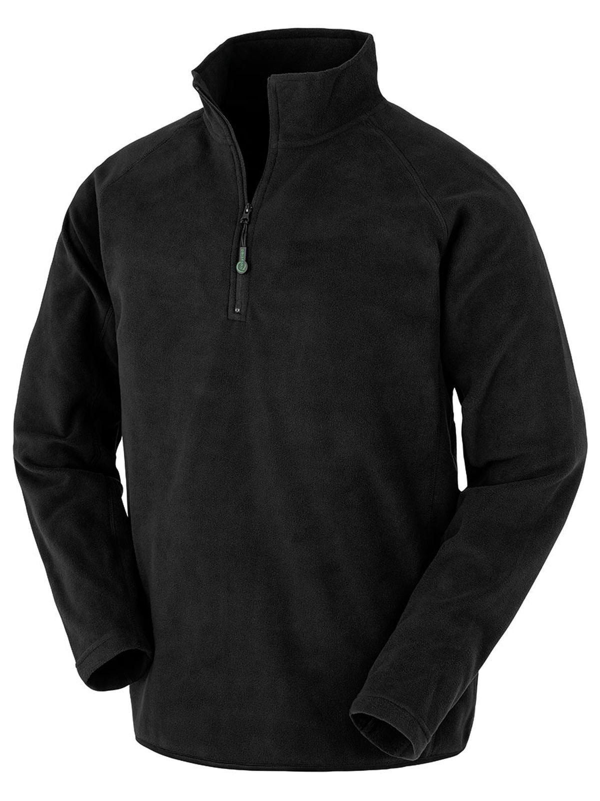 Recycled Microfleece Top – Result – Farbe Schwarz – individuell veredelbar