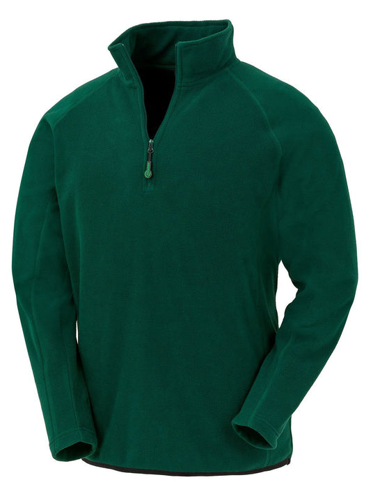 Recycled Microfleece Top – Result – Farbe forest – individuell veredelbar
