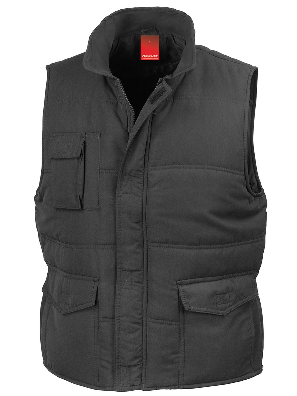 Promo Bodywarmer Herren Jacke – Result – Farbe Schwarz – individuell veredelbar