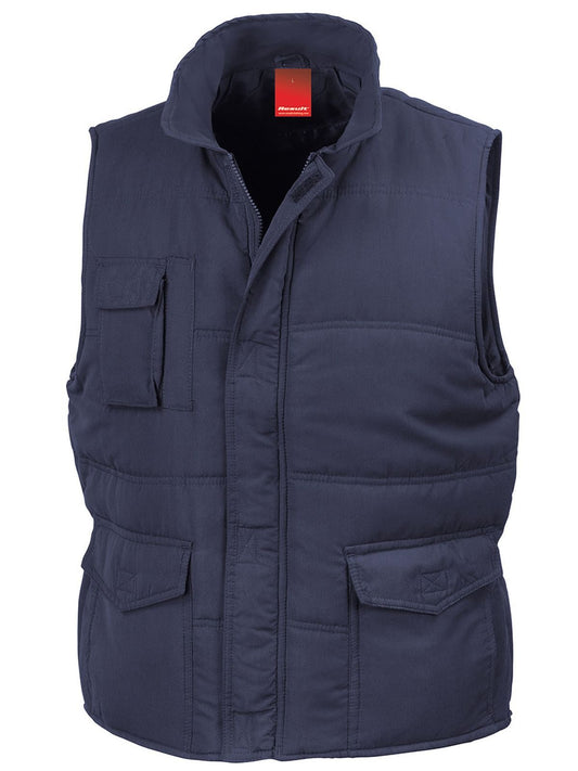 Promo Bodywarmer Herren Jacke – Result – Farbe Navy – individuell veredelbar