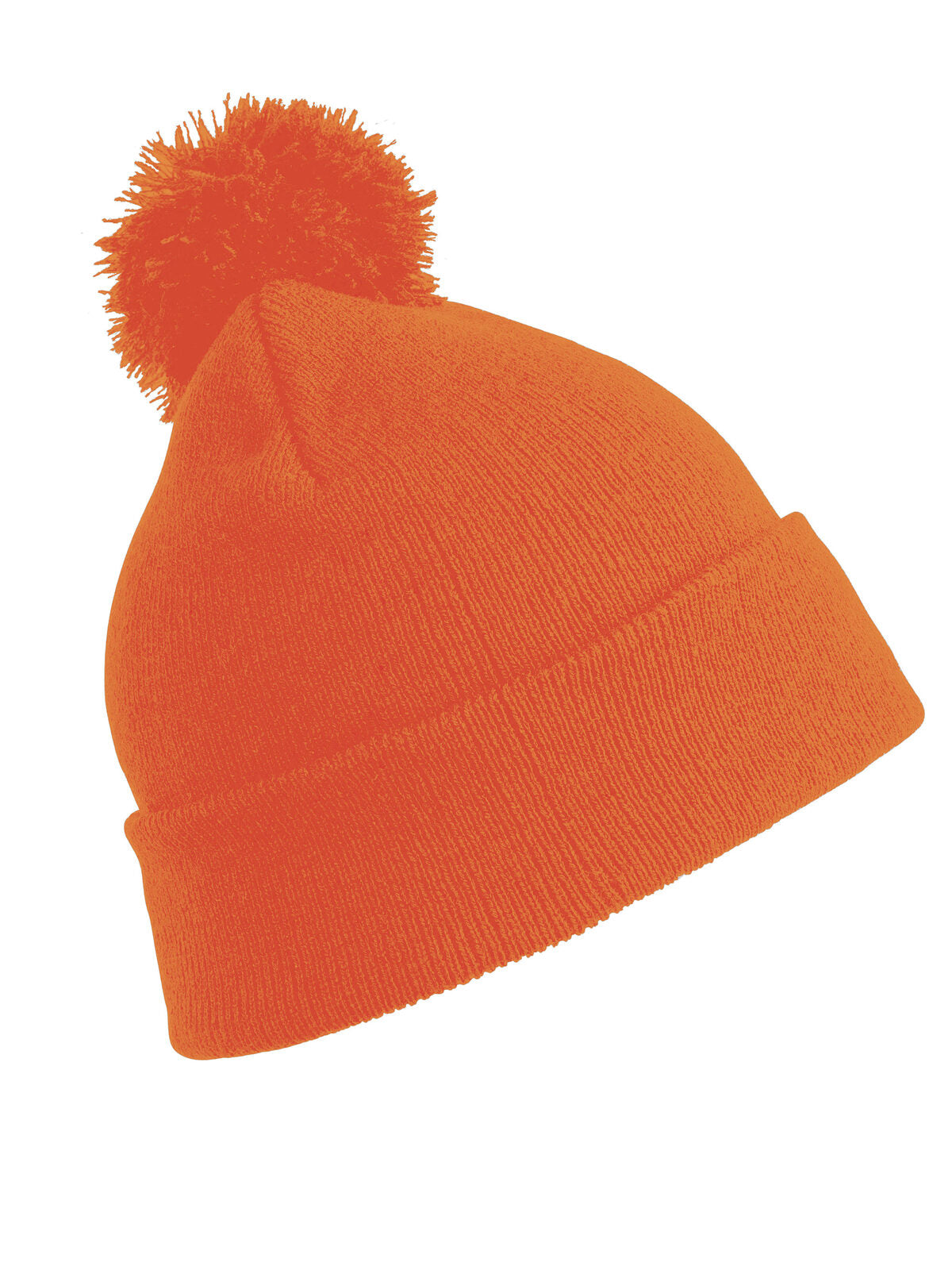 Beanie POMPOM BEANIE – individuell veredelbar | LA1970 in Fluo Orange