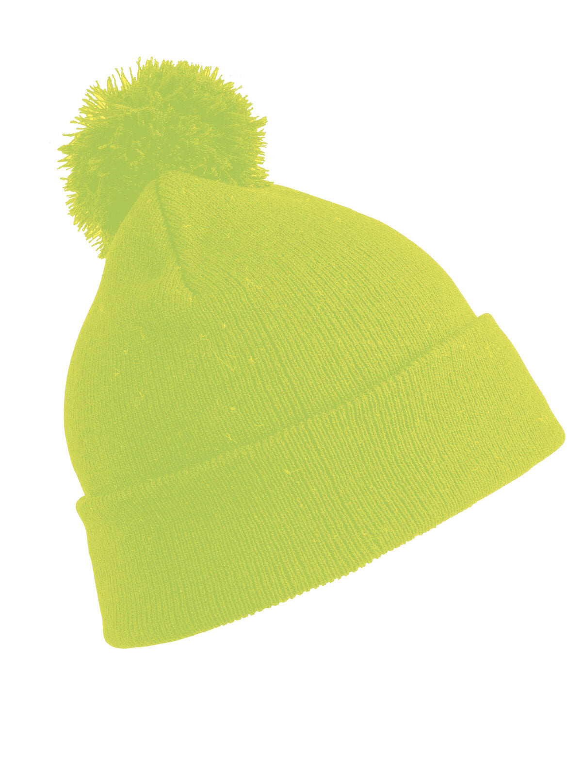Beanie POMPOM BEANIE – individuell veredelbar | LA1970 in fluo yellow