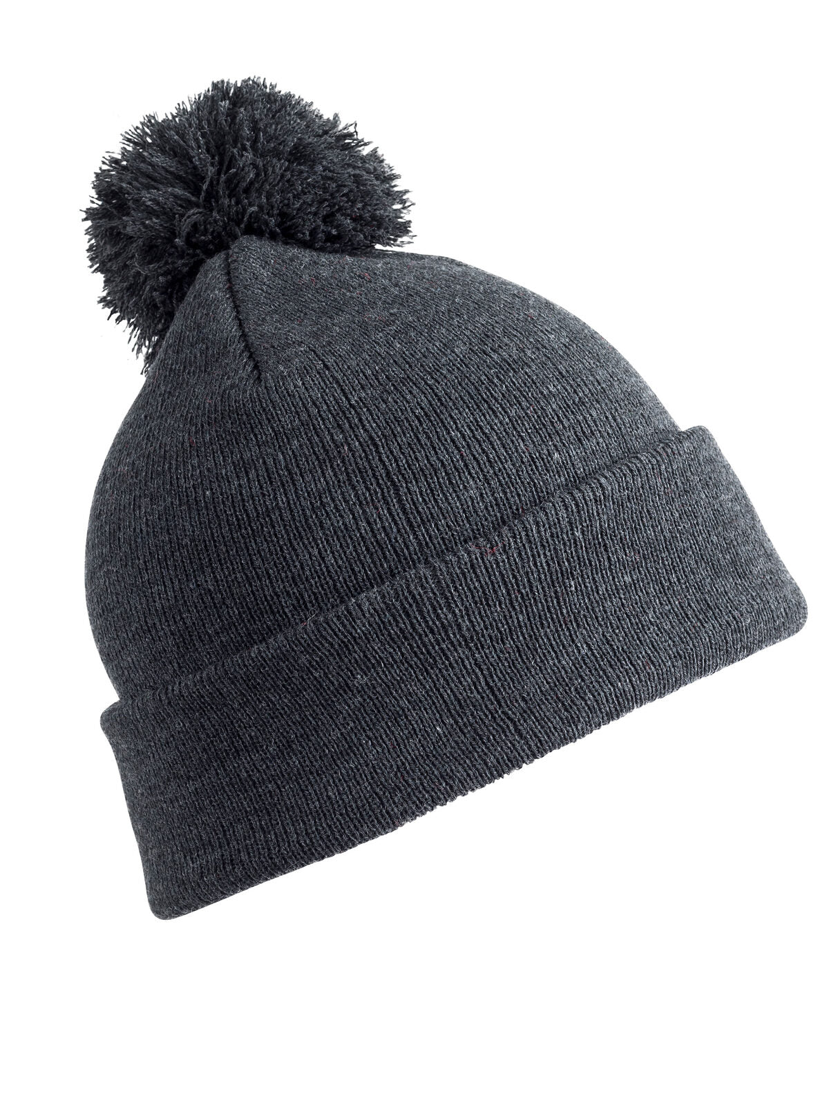 Beanie POMPOM BEANIE – individuell veredelbar | LA1970 in grey