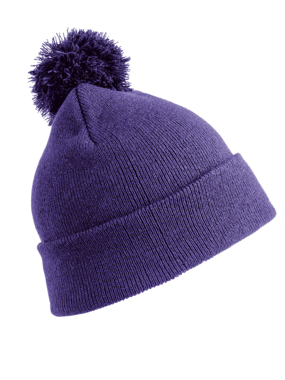 Beanie POMPOM BEANIE – individuell veredelbar | LA1970 in purple