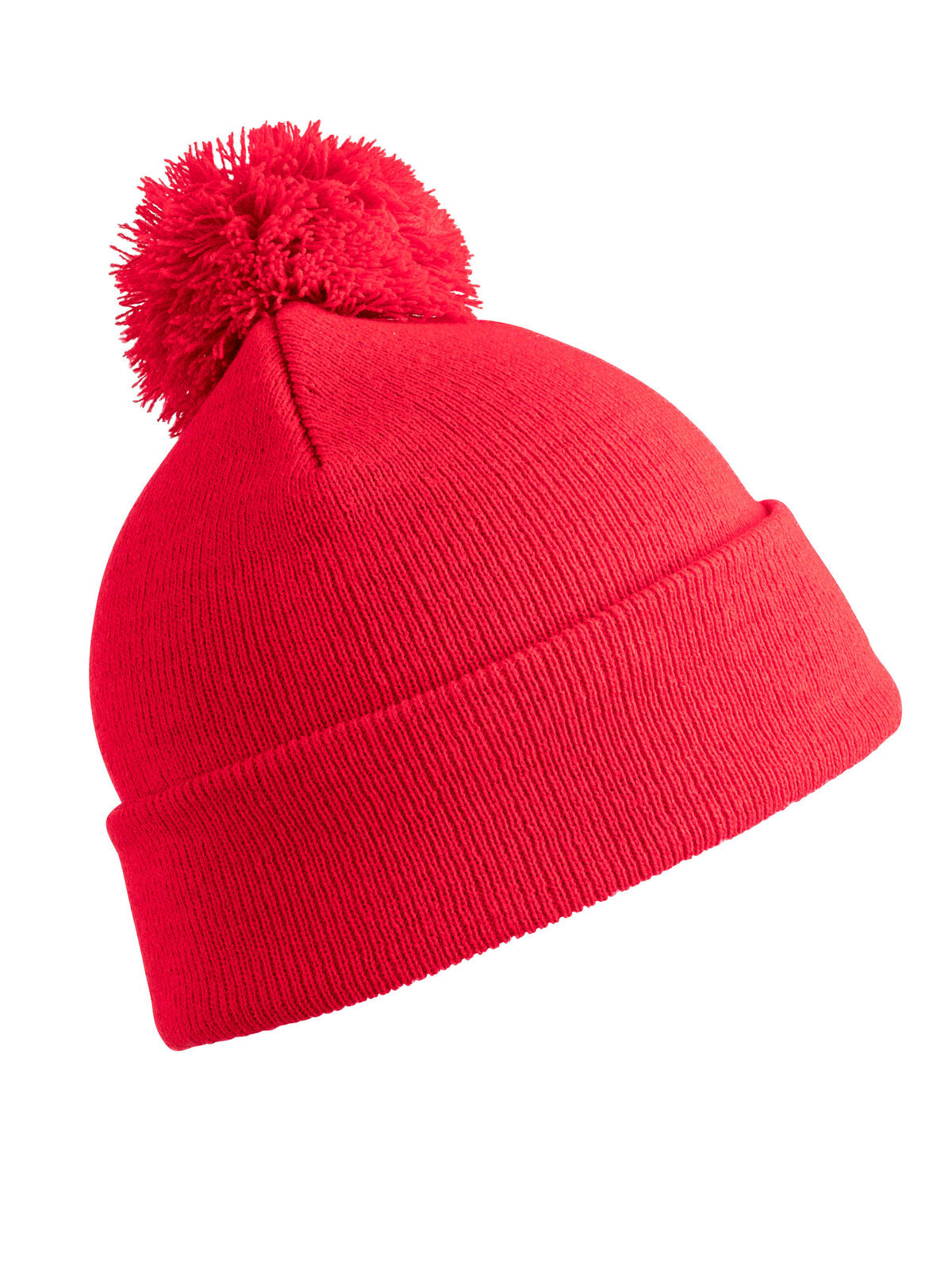 Beanie POMPOM BEANIE – individuell veredelbar | LA1970 in red