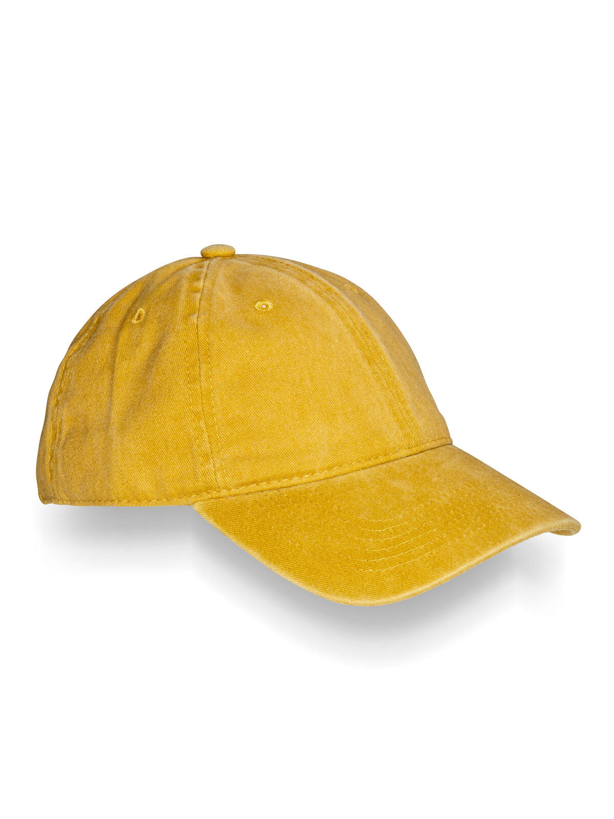 Baseball Cap Pure Cotton Vintage Cap – individuell veredelbar | LA1970 in vintage mustard