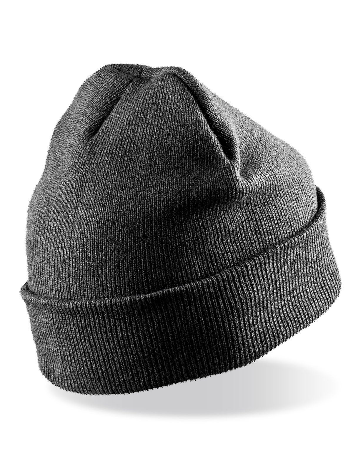 Baseball Cap Recycled Woolly Ski Hat – individuell veredelbar | LA1970 in charcoal