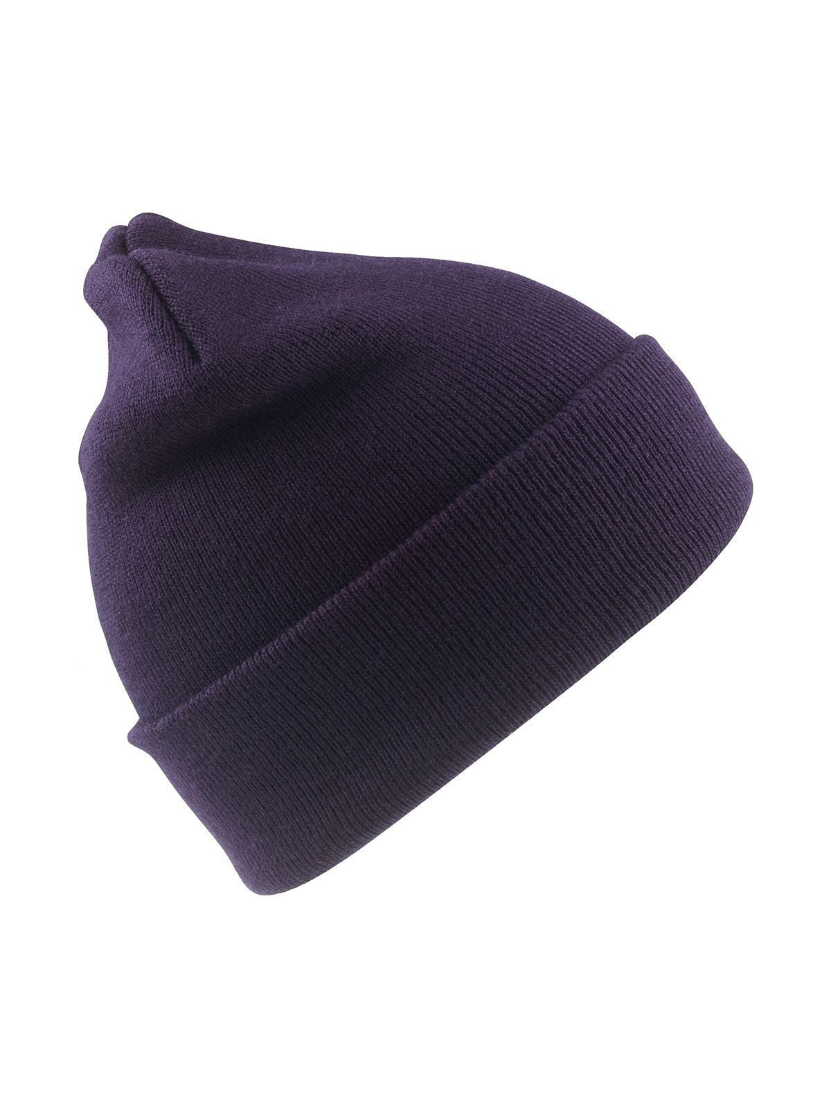 Baseball Cap Recycled Woolly Ski Hat – individuell veredelbar | LA1970 in navy