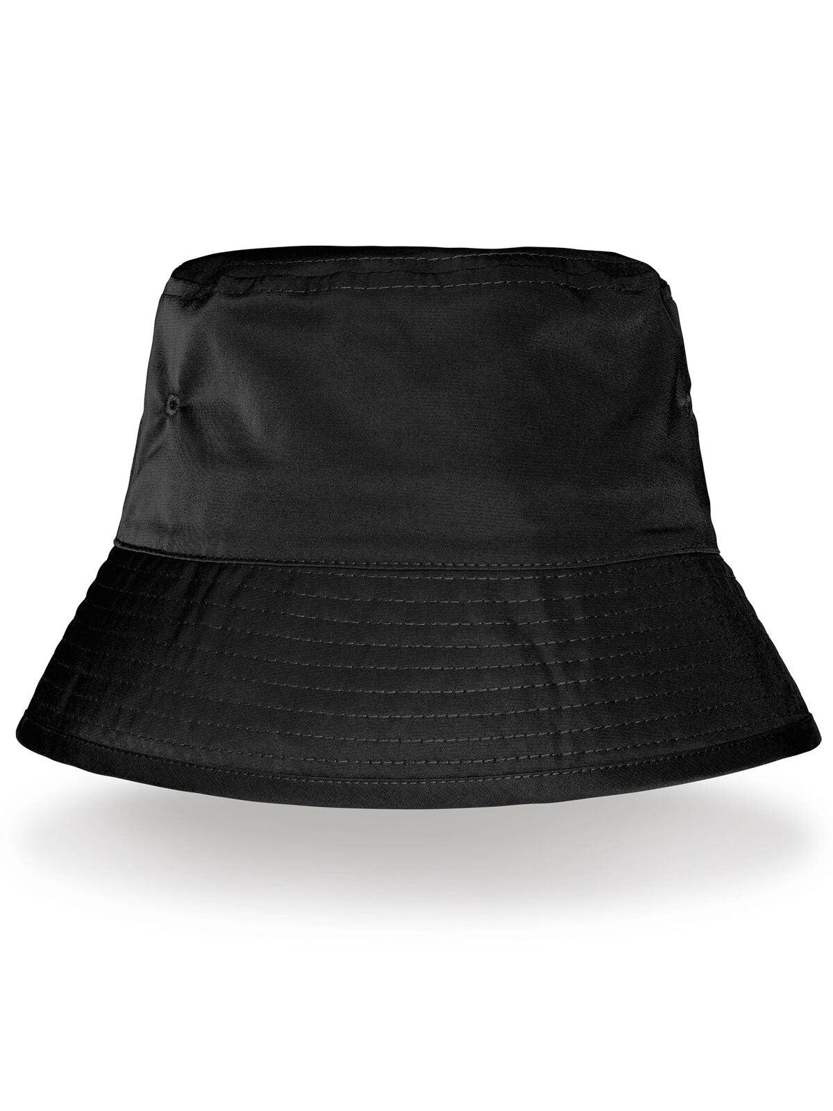 Baseball Cap RECYCLED BOUND EDGE BUCKET HAT – individuell veredelbar | LA1970 in black