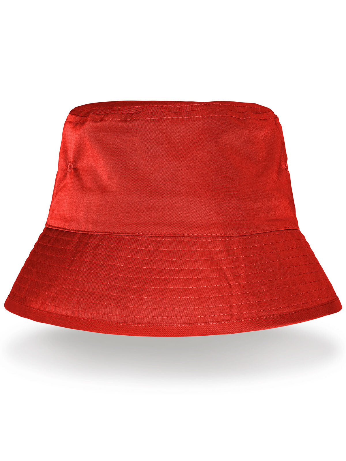 Baseball Cap RECYCLED BOUND EDGE BUCKET HAT – individuell veredelbar | LA1970 in red