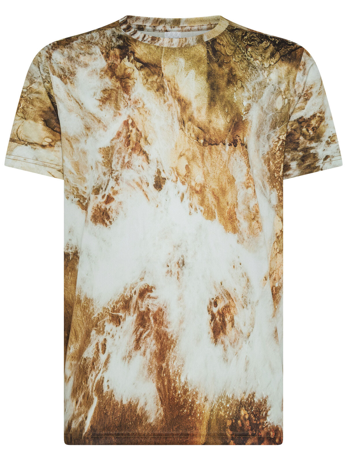 Temescal Herren T-Shirt – Rock and Roll – Farbe Black brown marble – individuell veredelbar